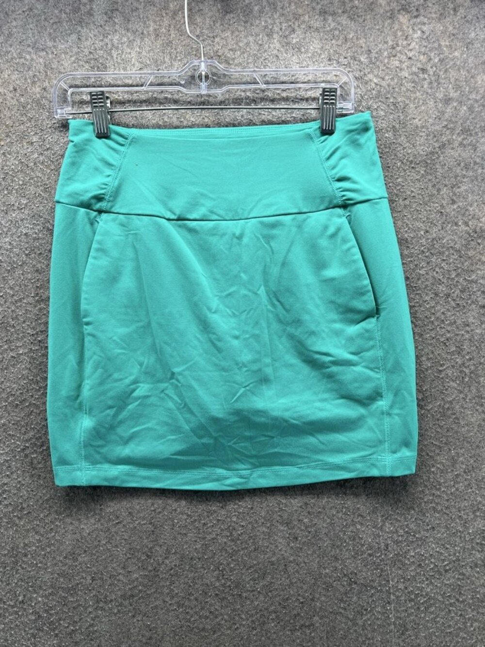 Under Armour Skirt Womens Small Blue HeatGear Pull On Pockets Stretch Athletic
